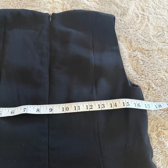 Akris Bergdorf Goodman Sleeveless V-Neck Dress Size US 8 Minimalist Formal $1990 - Picture 7 of 9